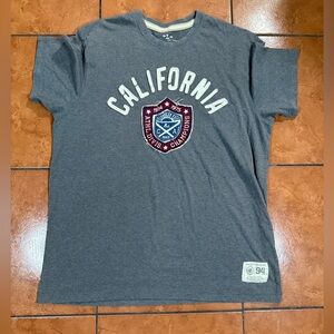 Gray California Graphic T-Shirt